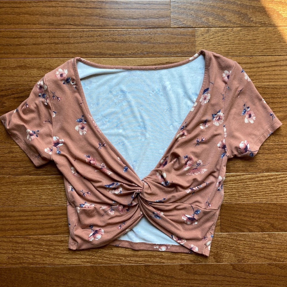 Floral Crop Top